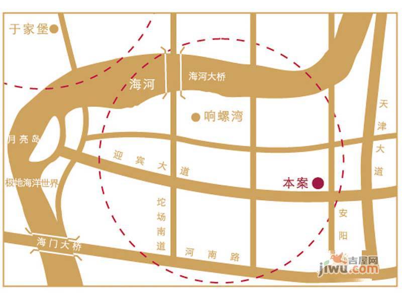 滨海国泰大厦位置交通图1
