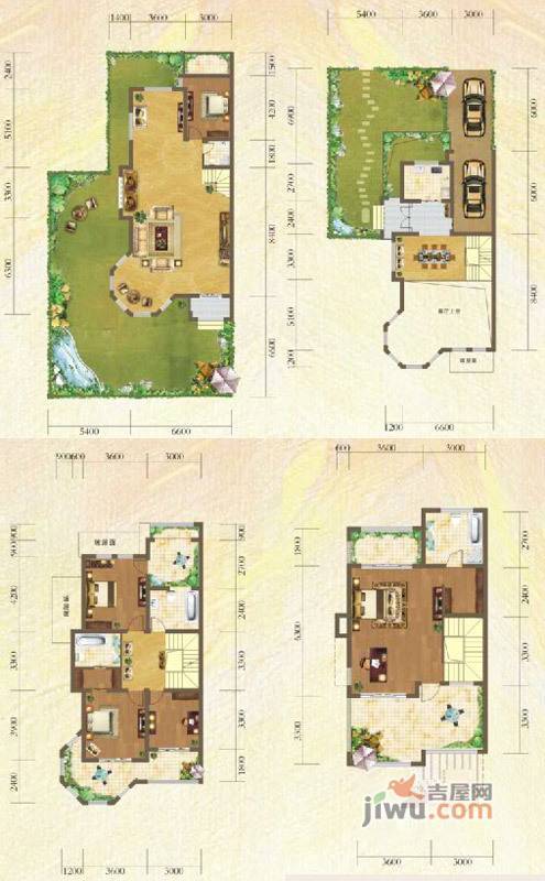 新大·托斯卡纳5室2厅4卫298㎡户型图