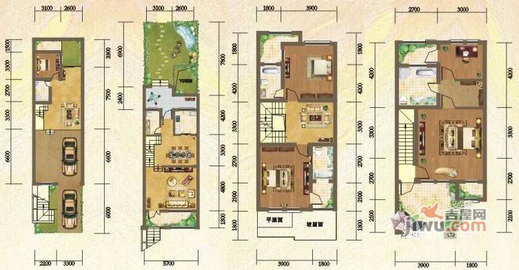 新大·托斯卡纳5室2厅4卫298㎡户型图