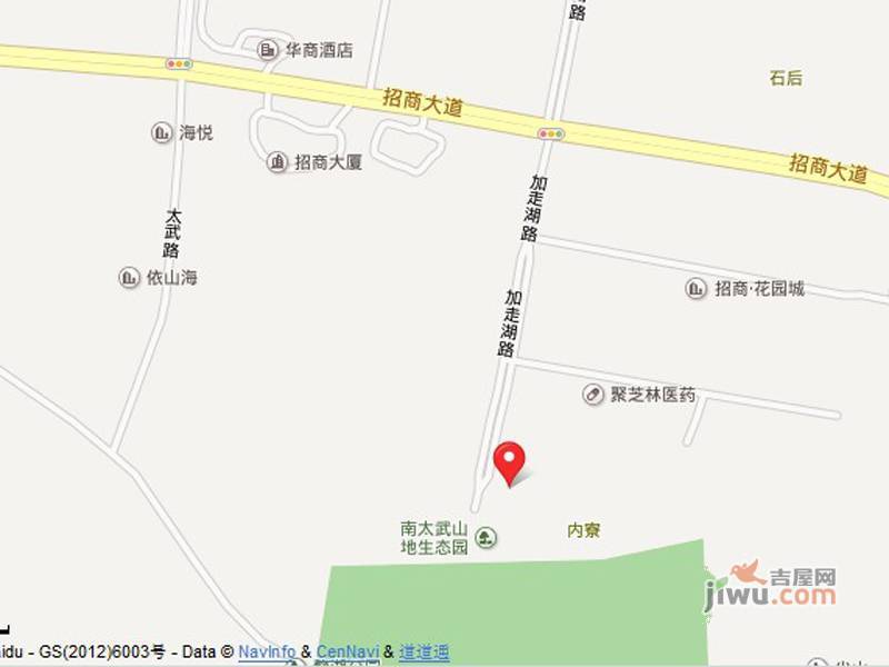 广隆海尚首府位置交通图