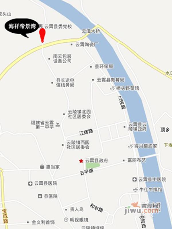 海祥帝景湾位置交通图图片
