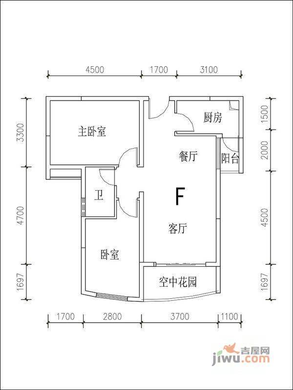 福泉嘉园3室2厅2卫251.6㎡户型图