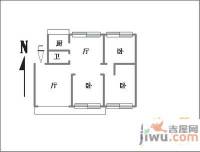 三隆春天花园3室2厅1卫126㎡户型图