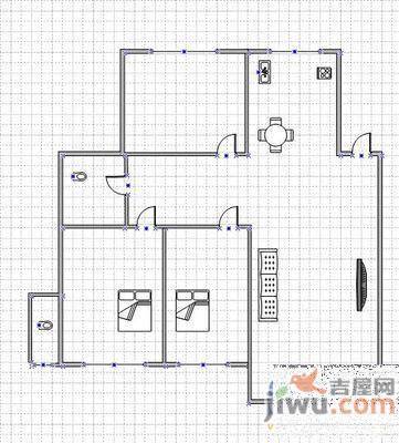 明城嘉苑二期3室2厅1卫139㎡户型图