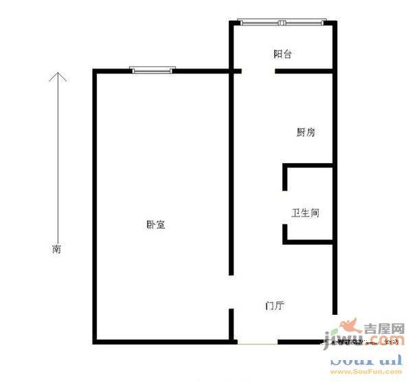 御龙逸城二期2室2厅1卫户型图