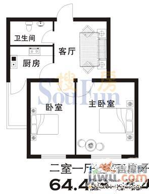 宏伟金都3室2厅2卫139.3㎡户型图