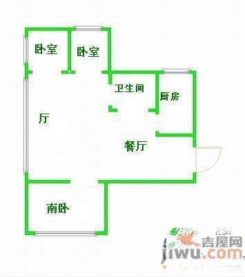 双鑫家园(沈河)3室2厅2卫144㎡户型图