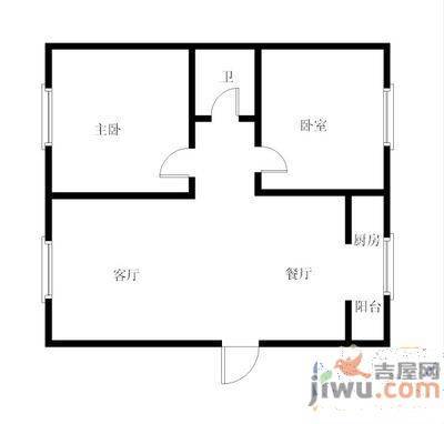 双鑫家园(沈河)3室2厅2卫144㎡户型图