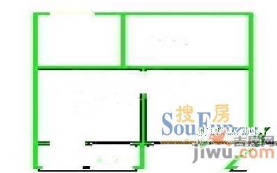 金生社区3室1厅1卫109㎡户型图