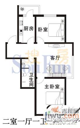 宏伟金都3室2厅2卫139.3㎡户型图