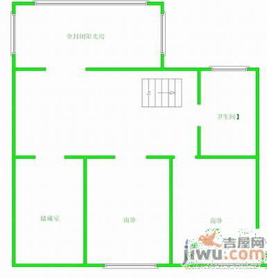 汇馨家园6室2厅3卫191㎡户型图