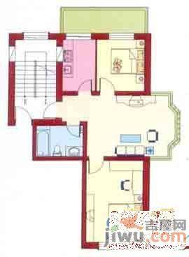 卉盛家园2室2厅1卫120㎡户型图