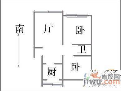 御林家园3室2厅1卫135.5㎡户型图