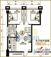 万和阁2室2厅1卫72.4㎡户型图