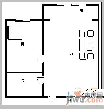 永泰小区3室2厅1卫115㎡户型图