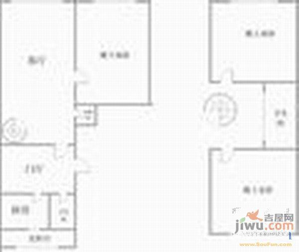 永泰小区3室2厅1卫115㎡户型图