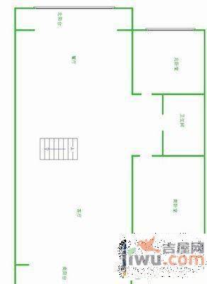 万方小区2室1厅1卫49㎡户型图