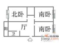 泰北小区3室1厅1卫95㎡户型图