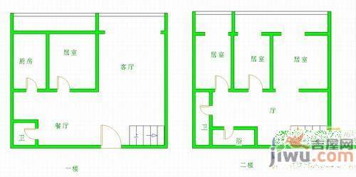 格林豪森3室2厅2卫177㎡户型图