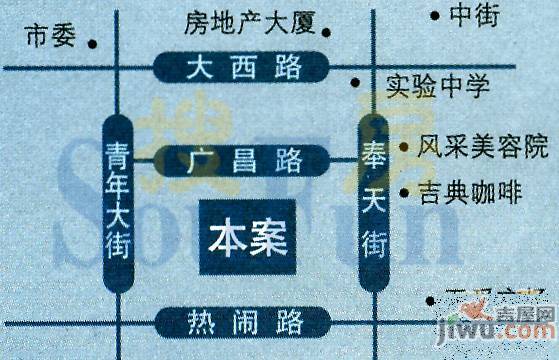 莱威尔公馆位置交通图图片