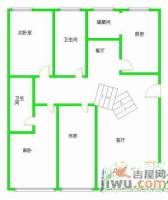 文艺花园4室2厅2卫175㎡户型图