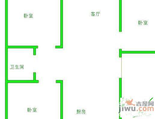 和泰长青园4室2厅2卫187㎡户型图