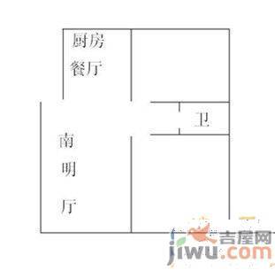 山川喜悦都3室2厅1卫131㎡户型图