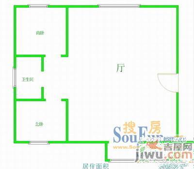 银田市府花园3室2厅2卫165㎡户型图