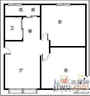 荣天家园3室2厅2卫148㎡户型图