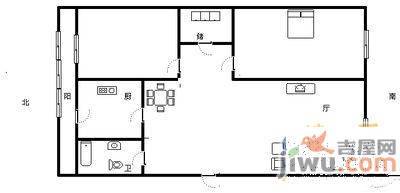 荣天家园3室2厅2卫148㎡户型图