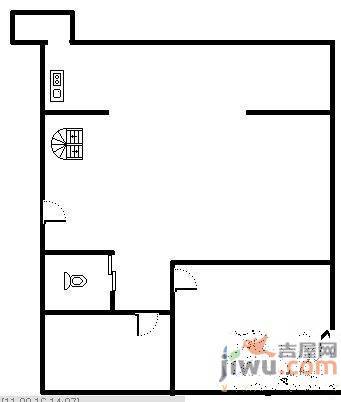 御龙逸城三期2室2厅1卫66㎡户型图