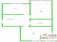 二台子小区2室1厅1卫56㎡户型图