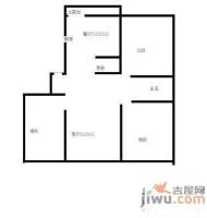 新大地广宜公寓3室2厅1卫145㎡户型图