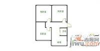 税校小区3室1厅1卫76㎡户型图