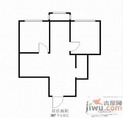 沈军花园2室1厅1卫78㎡户型图