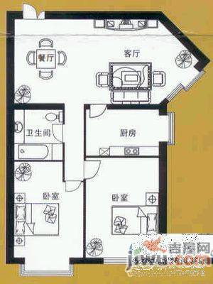 万隆阁3室3厅2卫165㎡户型图