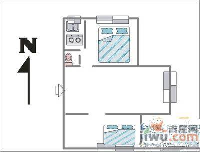 军区社区3室2厅2卫168㎡户型图