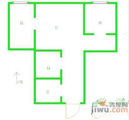 金通阳光苑3室2厅1卫148㎡户型图