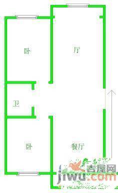 河畔人家3室2厅2卫142㎡户型图