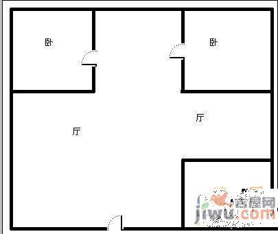 滑翔七小区3室2厅2卫140㎡户型图