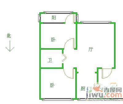 民贵家园3室2厅1卫143㎡户型图