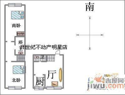 穗港馨都大厦2室2厅2卫130㎡户型图