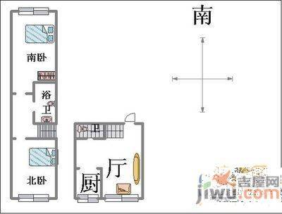 穗港馨都大厦2室2厅2卫130㎡户型图