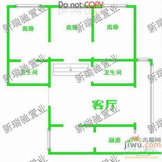 金穗花园(皇姑)4室2厅2卫211㎡户型图