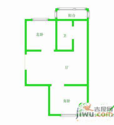 金穗花园(铁西)3室2厅1卫97㎡户型图