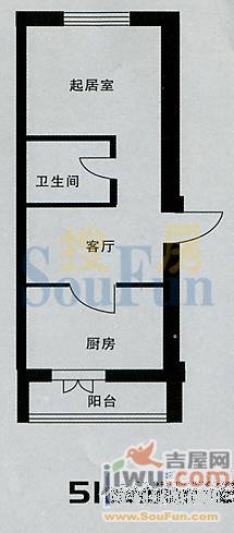 万馨苑2室1厅1卫94㎡户型图