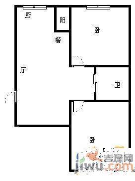 国奥现代城二期3室2厅1卫143㎡户型图