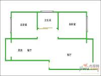 阳光尚城二期2室1厅1卫85㎡户型图