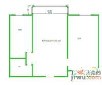 格林MINI2室1厅1卫56㎡户型图