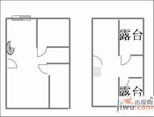 英特纳精博苑3室2厅1卫127㎡户型图